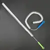 Cepillo para limpiar grietas, cepillo desatascador de tuberías, cepillo limpiador de tuberías de fregadero, cepillo para tubos de ensayo doméstico, cepillo delgado, duradero