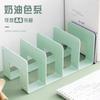 Suporte para Livros de Mesa Artefato Divisório para Armazenamento de Livros Rack de Armazenamento de Livros em Acrílico Transparente Suporte para Livros Clipe para Livros