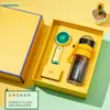 Sombrilla Ventilador Pequeña Creativa con Logo Personalizado, Artículos Promocionales Prácticos para Empresas para Regalar a Clientes y Empleados, Set de Regalo Empresarial, Caja de Regalo