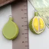 Frutas de Resina 3D Simuladas Juguetes de Comida Creativos Pulsera DIY Collar Llavero Colgante Accesorios de Joyería Lindos