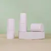 Tubo Vazio para Pomada de Grama Roxa, Tubo para Bálsamo Sólido de Pomada de Artemísia e Hortelã, Frasco Recarregável para Preenchimento Direto para Cosméticos de Bálsamo Labial