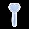 Molde epoxi de cristal diy alas en forma de corazón varita mágica cambiable mariposa Luna Estrella espejo molde de silicona