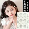 Pegatinas de Diamantes de Imitación de Princesa para Maquillaje Facial Infantil y Decoración de Escenario para Niñas Vienen con Adhesivo