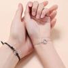 Pulsera Mobius para Pareja Un Par de Niños y Niñas Sentido del Diseño Nicho para Parejas Cuerda de Mano Tejida a Mano Venta al por Mayor