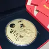 Pastel de Oro Shuibei - Regalo de Oro Puro para el Festival de Medio Otoño para Novio/Novia, Regalo de Cumpleaños, Decoración de Caja de Regalo para Boda de Princesa