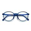 2235 nuevas gafas para niños, montura de gafas TR90 de dos colores para estudiantes de primaria, antiluz azul, plana, sin grado, venta al por mayor