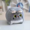 Peluche de Gato Cuadrado Lindo de Dibujos Animados Lindo Colgante de Gatito Accesorios para Bolso Llavero Muñeco Muñeca