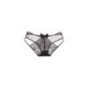 Calcinha de Renda Estampa de Leopardo Sexy Hot Girl Bell* Desejo Puro Vazada Respirável Para Bumbum Bonito Fina de Cintura Média para Meninas