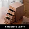 Nueva caja de frutas de madera de nogal estilo chino con tapa, bandeja dividida de madera maciza para frutas secas, caja de almacenamiento para té y bocadillos en la sala de estar