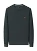 Sudadera Casual Redonda Popular para Hombre Otoño e Invierno 2025 Venta Directa de Fábrica Camiseta Térmica Redonda para Hombre Una Pieza Dropshipping