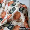 Tecido Floral Pequeno Ponto Turístico Cidade Antiga Algodão e Linho Verão Algodão Artificial Vestido Cheongsam Seda de Algodão Estilo Étnico Tecido Estampado