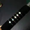 Anel de Opala natural ultralindo feito à mão com materiais cuidadosamente selecionados, modelagem e artesanato Prata de lei s925 cravação 4mm fábrica