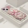 El Popular Diseño de Lazo de Perlas de Tk es Adecuado para el Teléfono Móvil de Aspecto Dulce Apple 18Promax Funda de Silicona Suave para iPhone17