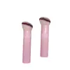 Brocha para Rubor en Ángulo Mysp Nueva Brocha para Contorno Sombra Individual de Cerdas Suaves Belleza Facial Maquillaje Portátil Alto Valor Rosa