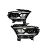Conjunto de Luz Diurna de LED (Par) para Dodge Durango Carcaça Preta