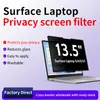 Película anti-peep removível adequada para Microsoft Surface 6/5/4 proteção de privacidade para tablet de 13 polegadas