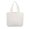 Bolsa de lona lisa bolsa de mão para embalagem de presente bolsa de viagem supermercado loja de conveniência logo impresso publicidade bolsa de compras atacado