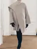 Comércio Exterior Transfronteiriço Atacado à Vista Estilo Europeu e Americano Feminino Inverno Novo Moda Acessórios de Cinto Casaco de Lã Feminino Dupla Face