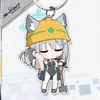 Chaveiro de Mercadoria Blue Archive Hinari Alice Anime Chaveiro de Acrílico Pingente Pequeno