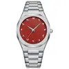Relógio Simples de Aço Liga de Alta Qualidade Venda Quente Comércio Exterior Relógio de Pulso Masculino à Prova d'Água Quartzo Atacado Comércio Exterior