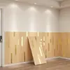 Pegatinas de Pared Autoadhesivas de Mármol Imitación, Paneles Ranurados de Aluminio-Plástico, Pegatinas Decorativas para el Hogar, Papel Tapiz para Renovación de Paredes de Fondo de Sala de Estar