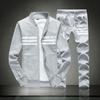 Ropa Deportiva para Hombre 2023 Primavera y Otoño Nuevo Estilo Coreano Traje Exterior Grueso Sudadera Casual para Hombre con Forro Polar para Adolescentes