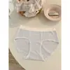 A273 # 2026 Novo Estilo Roupa Íntima Feminina 100% Algodão, Cintura Média, Calcinhas Macias e Confortáveis, Respiráveis, 100% Algodão, Antibacterianas e Respiráveis.