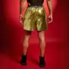 Transfronterizo 2025 Comercio Exterior Verano Nuevos Pantalones Cortos de Lentejuelas Europeos y Americanos para Escenario Moda Fiesta Sexy Pantalones Cortos de Tres Cuartos