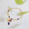 Venta Caliente Transfronteriza Estilo Bohemio Ojo del Diablo Elefante Pulsera Tobillera Divertida de Dibujos Animados Venta al por Mayor Estilo Festivo