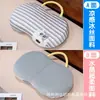 Almohada de espuma viscoelástica, almohada de seda helada para siesta de dopamina, almohada para el vientre de dormitorio estudiantil, uso en oficina y hogar, cojín extraíble y lavable