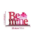 Nueva Decoración Creativa de Amor para el Día de San Valentín Decoración de Madera para el Hogar Decoraciones de Mesa para Ambiente