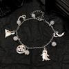 Pulsera de aleación nicho exagerado transfronterizo europeo y americano moda femenina personalidad cadena borla multi-elemento pulsera al por mayor