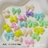 Cuentas de Color Sólido Macaron Acrílico DIY Cuentas Sueltas Corona de Cuentas Lazo Estrella de Cinco Puntas Material para Collar