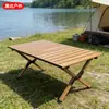 Mesa Plegable en Forma de X para Rollos de Huevo, Seleccionada Cuidadosamente para Puestos de Mercado de Barbacoa al Aire Libre, Mesa Plegable con Patas Cruzadas de Acero al Carbono, Mesa de Almacenamiento Portátil