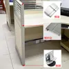 45 Tipos de Acessórios para Mesa de Escritório, Divisórias de Tela, Clips de Conexão, Fixadores de Estação de Trabalho, Tiras de Borda de Liga de Alumínio, Tampas e Pés
