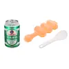 Molde Agitador de Bolas de Arroz para Niños, Molde 3 en 1 para Bolas de Arroz Esféricas y Albóndigas, Bolas de Sushi, Molde de Bolas de Arroz para Agitar y Jugar