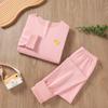 Conjunto de Roupa Íntima Térmica Infantil Derong Outono e Inverno Meninas e Meninos de Meia-Idade Bebê Período de Desenvolvimento Pijama Base