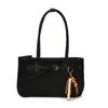 Bolso de Mano Nicho Estilo Coreano para Mujer 2025 Otoño e Invierno Nuevo Retro Esmerilado Hombro Axila Bolso Tote de Alta Gama