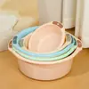 Lavabo Espesado Tamaño Grande Lavabo Dormitorio Estudiantil Lavadero Lavar Verduras Lavar Pies Profundizado Resistente a Caídas Resistente a Roturas Lavabo