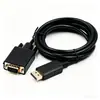 Cable Adaptador Dp a Vga/Dvi/Hdmi Computadora a TV Monitor Displayport Convertidor de Alta Definición