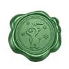 Adesivo de carimbo de cera de vedação verde pinho Série de Natal adesivo de selo para decoração de envelope convite garrafa de vinho presente
