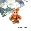Dibujos Animados Brillo Pan Estrella DIY Accesorios de Resina Pequeña Pegamento de Crema Pasador Funda de Teléfono Hebilla de Zapato