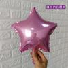 Lugar para Fiesta de Cumpleaños Decoración para Evento de Boda Arreglo de Escena Estrellas Amor Flores en Forma de Corazón Notas Globos de Película de Aluminio