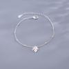 Nueva pulsera de hoja de arce femenina ins celebridad de Internet elegante fresca Mori dulce estudiante pequeña joyería de plata regalo
