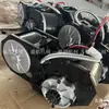 Montaje de Carretilla Elevadora Eléctrica Doble Motor con Soporte Transpaleta Manual Conversión Eléctrica Piezas Originales