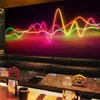Papel de parede box bar ktv 3D Tecnologia Tridimensional senso imitação tecido de parede luminoso hotel clube bar de internet salão de dança papel de parede