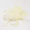 Nuevo Tocado de Malla con Plumas Nupciales Europeas y Americanas para Festival de Carreras de Caballos Tocado Retro Flor para el Cabello Accesorios para el Cabello Diadema de Amazon