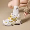 Zapatos Deportivos Casuales de Malla Transpirable para Mujer 2026 Nuevo Verano Suela Suave Cómodos Suela Gruesa Aumentadores de Altura Zapatos de Papá para Mujer