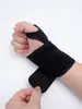 Protector de muñeca deportivo para fitness, material de buceo, ajustable, transpirable, alta elasticidad, correa de muñeca con hebilla para el pulgar para entrenamiento de levantamiento de pesas, protector de mano
