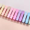 Pinza metálica para macarrón de 3.7 cm sin costuras de doble horquilla para niña, pinza para flequillo, pinza lateral, horquilla hecha a mano DIY, pinza inferior
